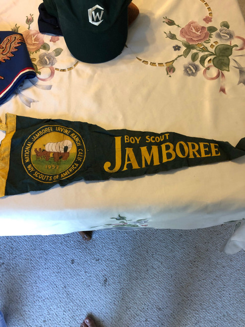 1953 National Jamboree Pennant, used