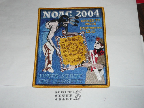 National Order of the Arrow Conference (NOAC), 2004 Jacket / Back Patch