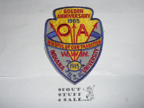 National Order of the Arrow Conference (NOAC), 1965 Patch, reproduction