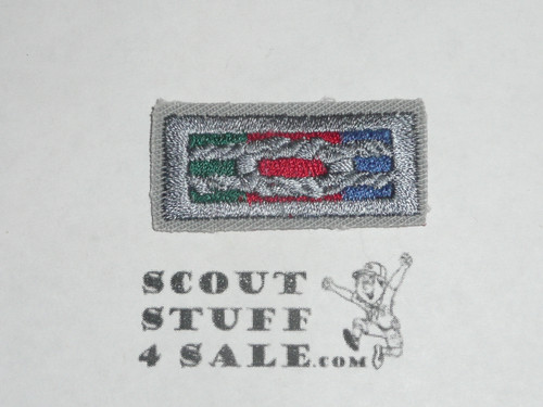 Venturing Leadership Award Knot on Tan, current