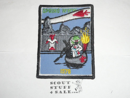 Order of the Arrow Lodge #128 Kickapoo 1978 Spring Patch