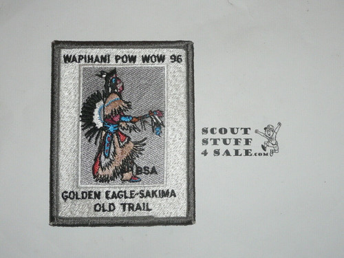 1996 Wapihani Pow Wow, Golden Eagle Sakima Old Trail Patch