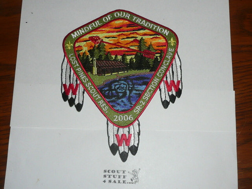 Order of the Arrow Area SR2 2006 Conclave JACKET Patch