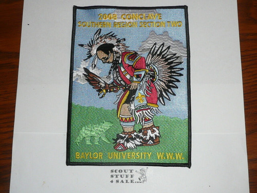 Order of the Arrow Area SR2 2008 Conclave JACKET Patch