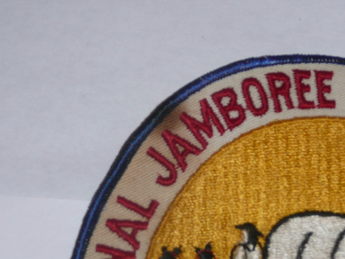 1953 National Jamboree Back / Jacket Patch - MINT but a tiny bit of soiling to twill