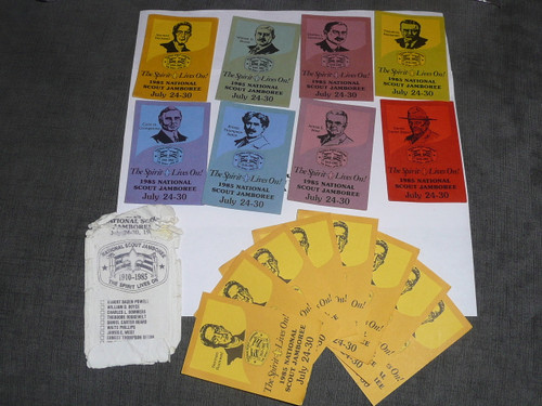 1985 National Jamboree Wide Game Card Set