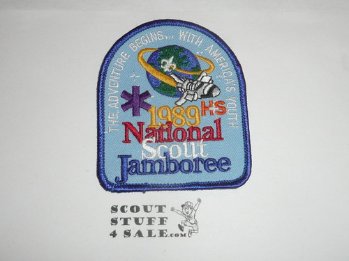 1989 National Jamboree Health and Safety Patch