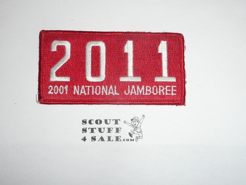 2001 National Jamboree JSP - Troop 2011 Patch