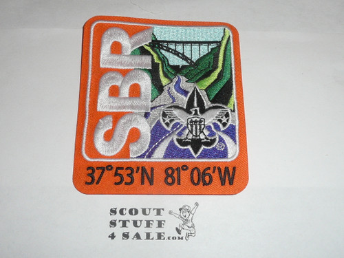 Summit Bechtel Reserve Patch, Orange background