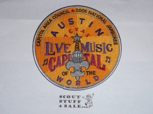 2005 National Jamboree JSP - Capitol Area Council Jacket Patch