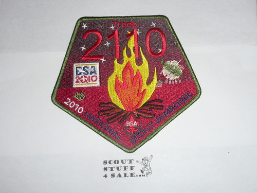2010 National Jamboree JCP - Troop 2110 Contingent Jacket Patch
