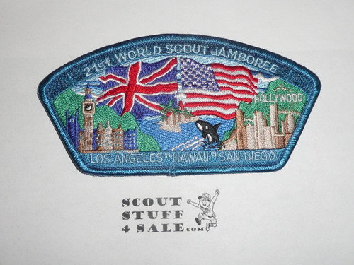 2007 World Jamboree JSP - Los Angeles, Hawaii & San Diego Contingent troop