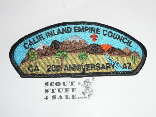 California Inland Empire Council s40 20th Anniversary CSP - Scout