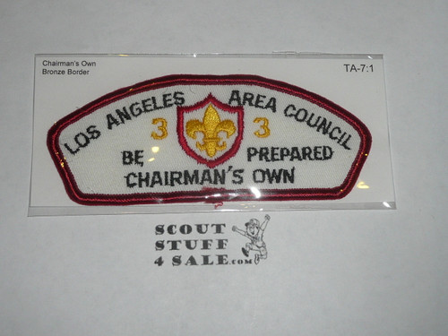 Los Angeles Area Council ta7:1 CSP