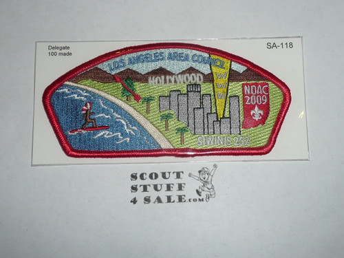 Los Angeles Area Council sa118 CSP - 2009 NOAC Siwinis