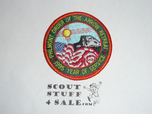 Philmont Scout Ranch, 1995 Order of the Arrow Retreat Patch