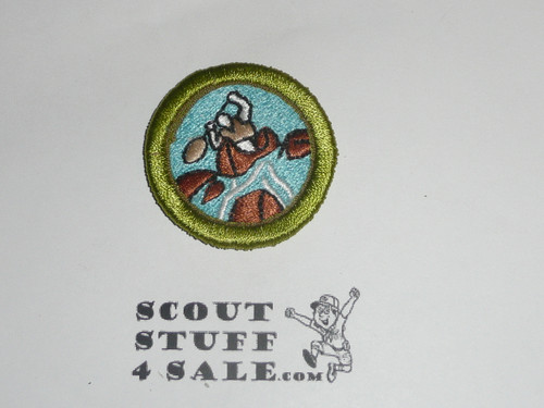 Whitewater 38mm - Type I - Fully Embroidered Computer Designed Merit Badge (1993-1995)