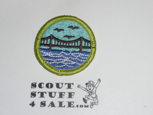 Engineering - Type K - Fully Embroidered Merit Badge with 100th Anniv backing (2010)