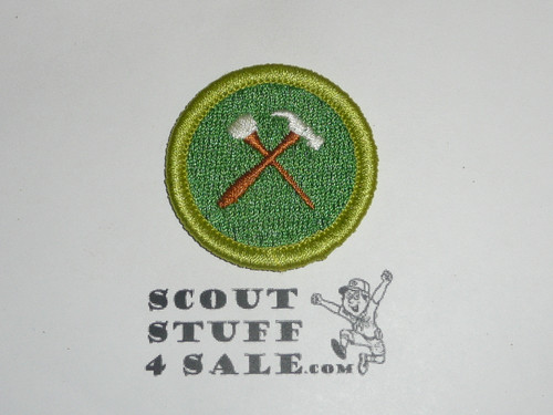 Home Repairs - Type K - Fully Embroidered Merit Badge with 100th Anniv backing (2010)