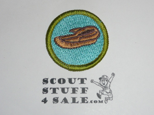 Leatherwork - Type K - Fully Embroidered Merit Badge with 100th Anniv backing (2010)