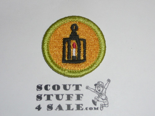 Metalwork - Type K - Fully Embroidered Merit Badge with 100th Anniv backing (2010)