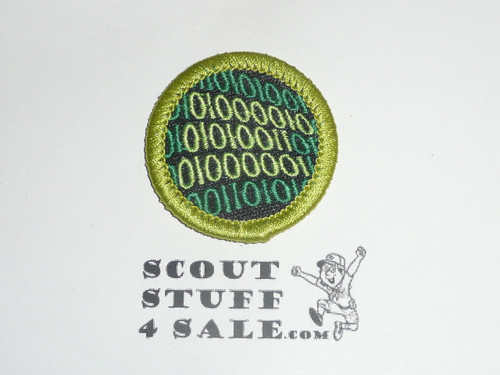 Programming - Type K - Fully Embroidered Merit Badge with 100th Anniv backing (2010)