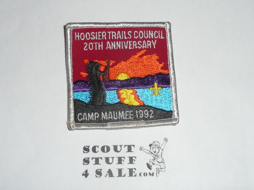 Camp Maumee 1992 Patch, Hoosier Trails Council