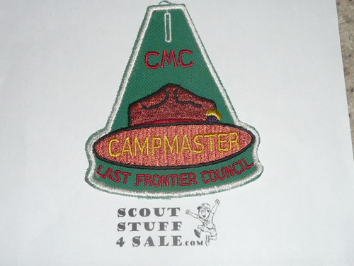 Last Frontier Council CMC Campmaster Patch