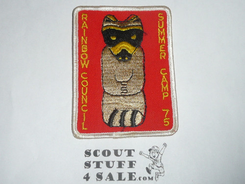 Rainbow Council 1975 Summer Camp Patch