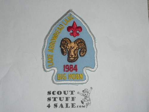 Lake Arrowhead Scout Camps, Camp Big Horn Patch, 1984