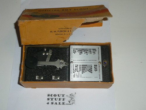 1960's Boy Scout Signaler with contents in the original box