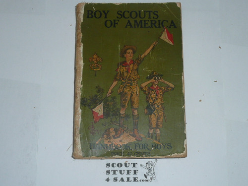 1924 Boy Scout Handbook, Second Edition, Thirtieth Printing, some spine and cover wear #2