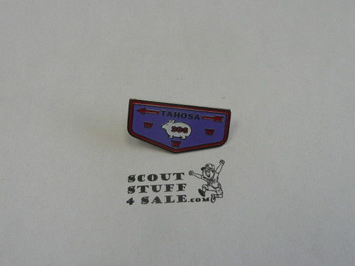 Tahosa O.A. Lodge #383 f design Flap Pin - Scout