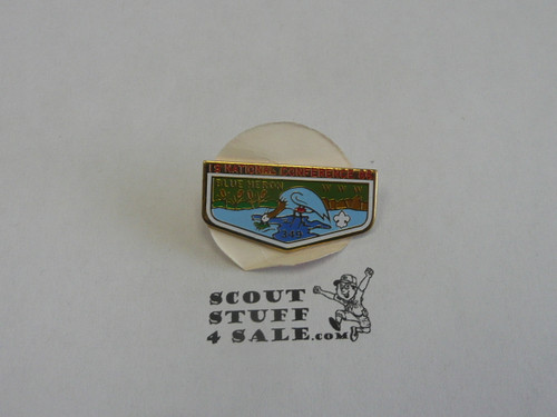 Blue Heron O.A. Lodge #349 1986 NOAC Flap Pin - Scout