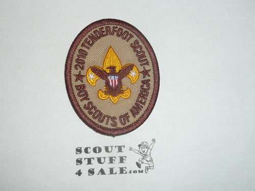 Tenderfoot Rank Patch - 2010 100th Anniversary Special Issue