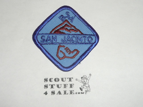 Mt. San Jacinto High Adventure Hiking Award Patch, with BSA