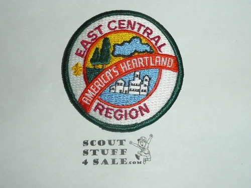 East Central Region Patch, green bdr