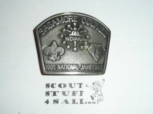 Sagamore Council, 1985 National Jamboree, Boy Scout Belt Buckle