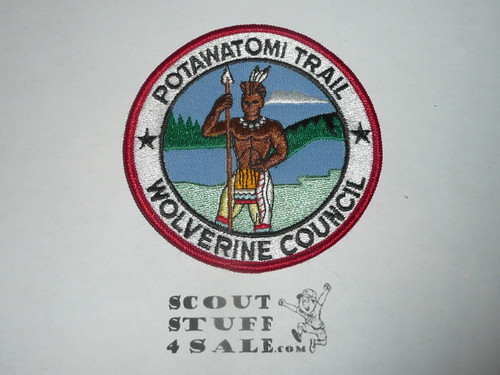 Potawatomi Trail Patch, Wolverine Council