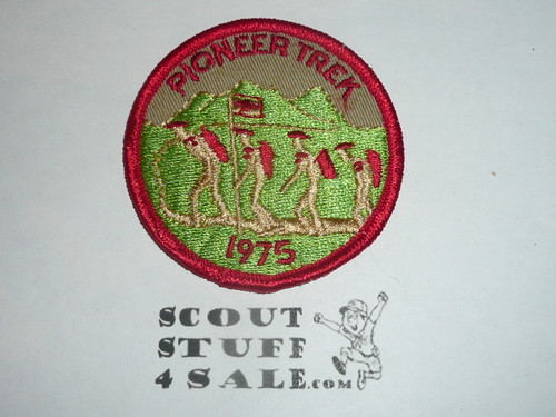1975 Pioneer Trek Trail Boy Scout Patch