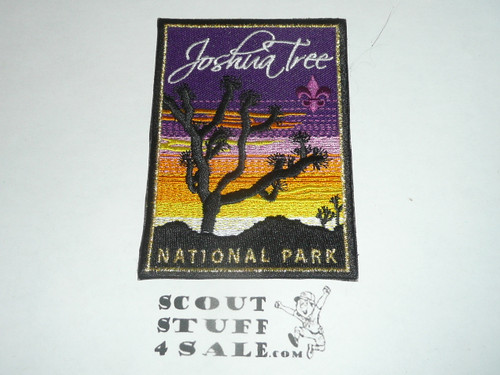 Joshua Tree National Park Trail Patch, Issued by the Boy Scouts of America
