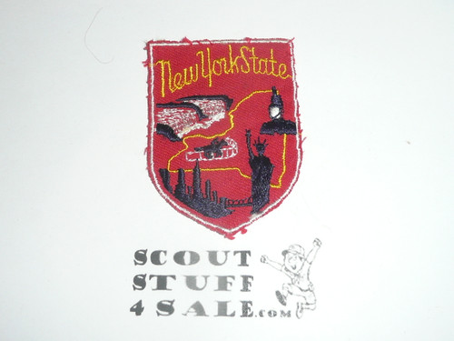 New York State Felt Travel Souvenir Patch