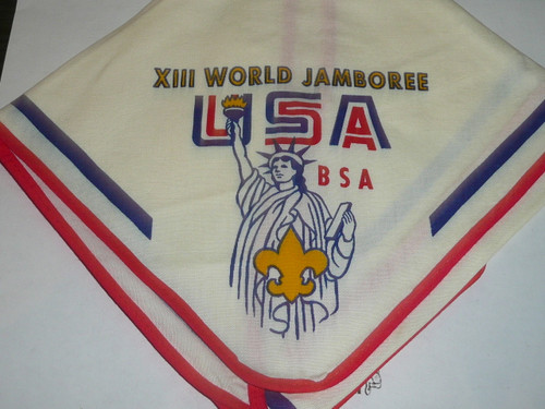 1971 Boy Scout World Jamboree USA Contingent Neckerchief