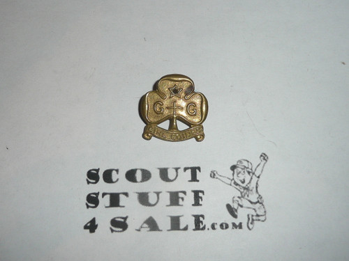 Early Girl Guides Pin, Girl Scout