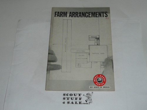 Farm Arrangement Merit Badge Pamphlet, Type 7, Full Picture, 9-66 Printing