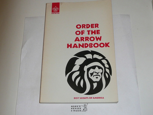 1982 Order of the Arrow Handbook, 4-82 Printing
