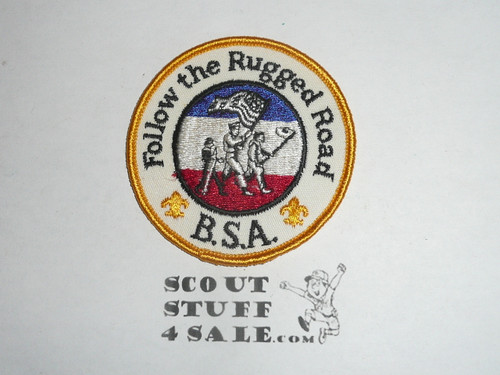 Follow the Rugged Road, BSA Theme Patch