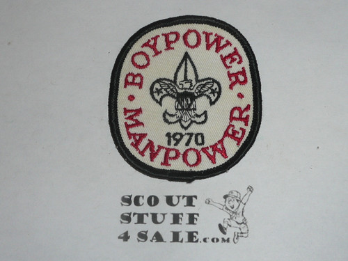 Boypower Manpower 1970, BSA Theme Patch