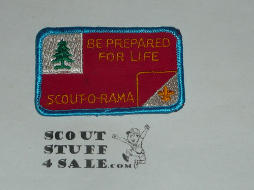 Scout-O-Rama Generic Patch, Be Prepared for Life