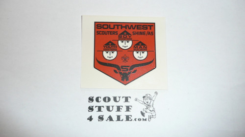 Southwest Scouters Shine Decal - Boy Scout